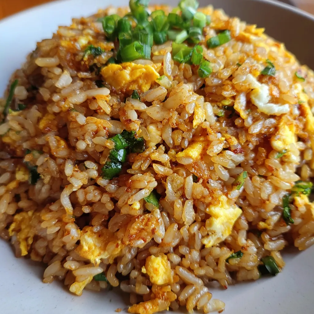 Ultimate Restaurant-Style Fried Rice with Perfectly Seasoned Vegetables and Protein - tertiary view