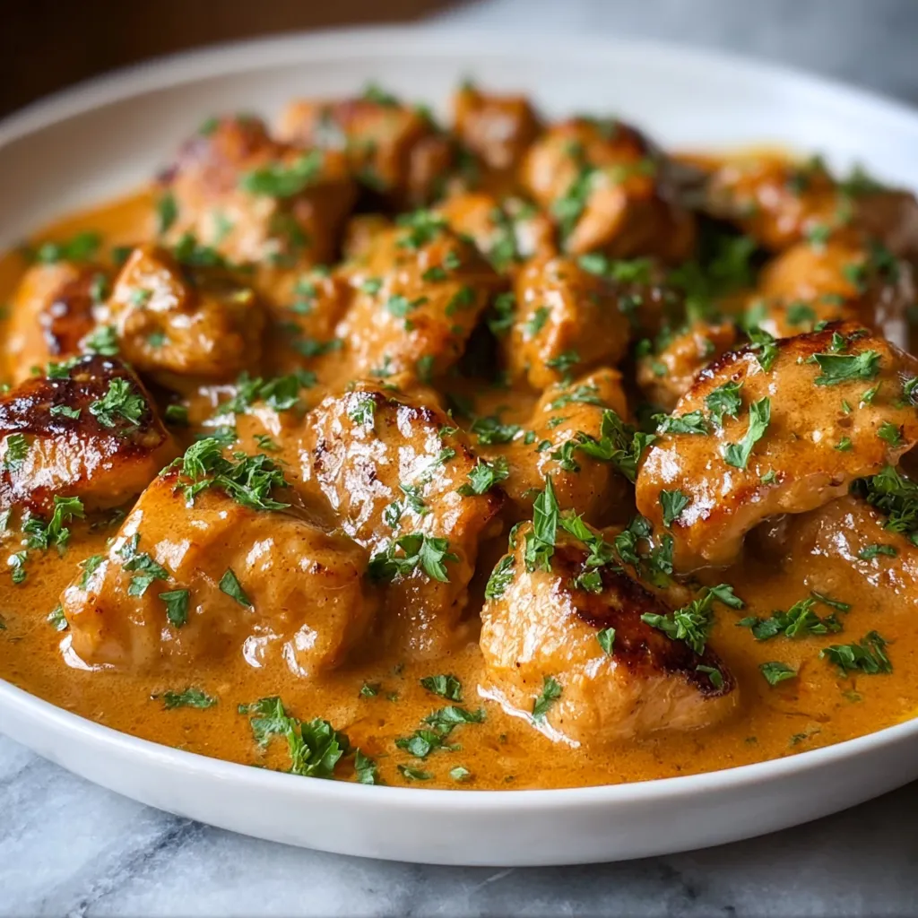 Texas Roadhouse Style Butter Chicken with Tender Spiced Chicken and Rich Creamy Sauce