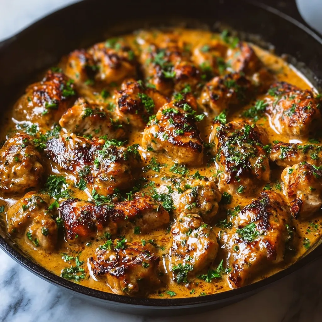 Texas Roadhouse Style Butter Chicken with Tender Spiced Chicken and Rich Creamy Sauce - tertiary view