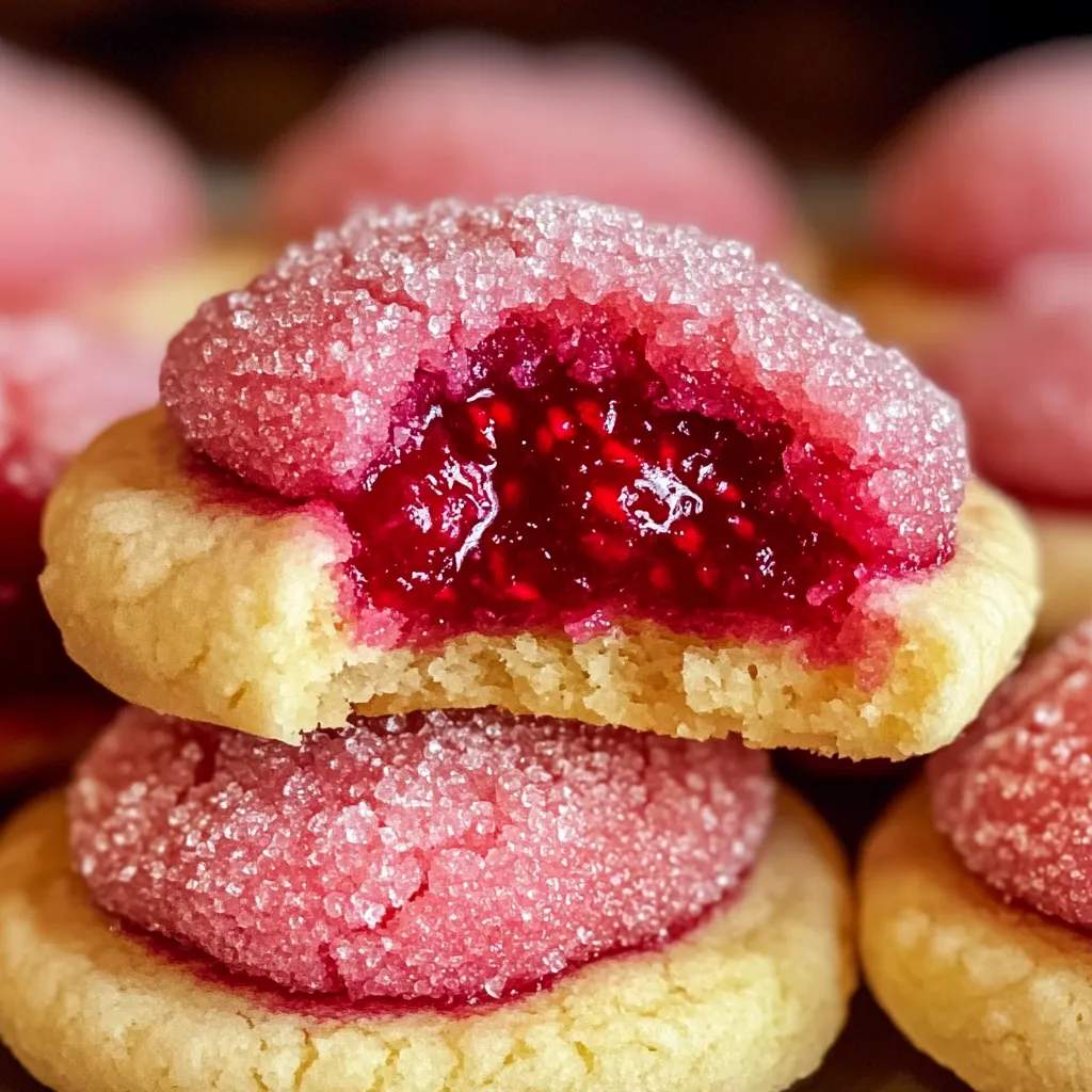 Ultimate Raspberry Sugar Cookies with Fresh Berry Flavor and Vanilla Glaze - tertiary view