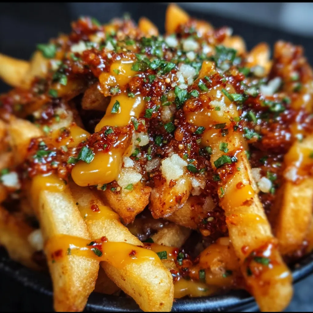 Louisiana Voodoo Fries with Spicy Cajun Magic and Mystical Loaded Toppings - tertiary view