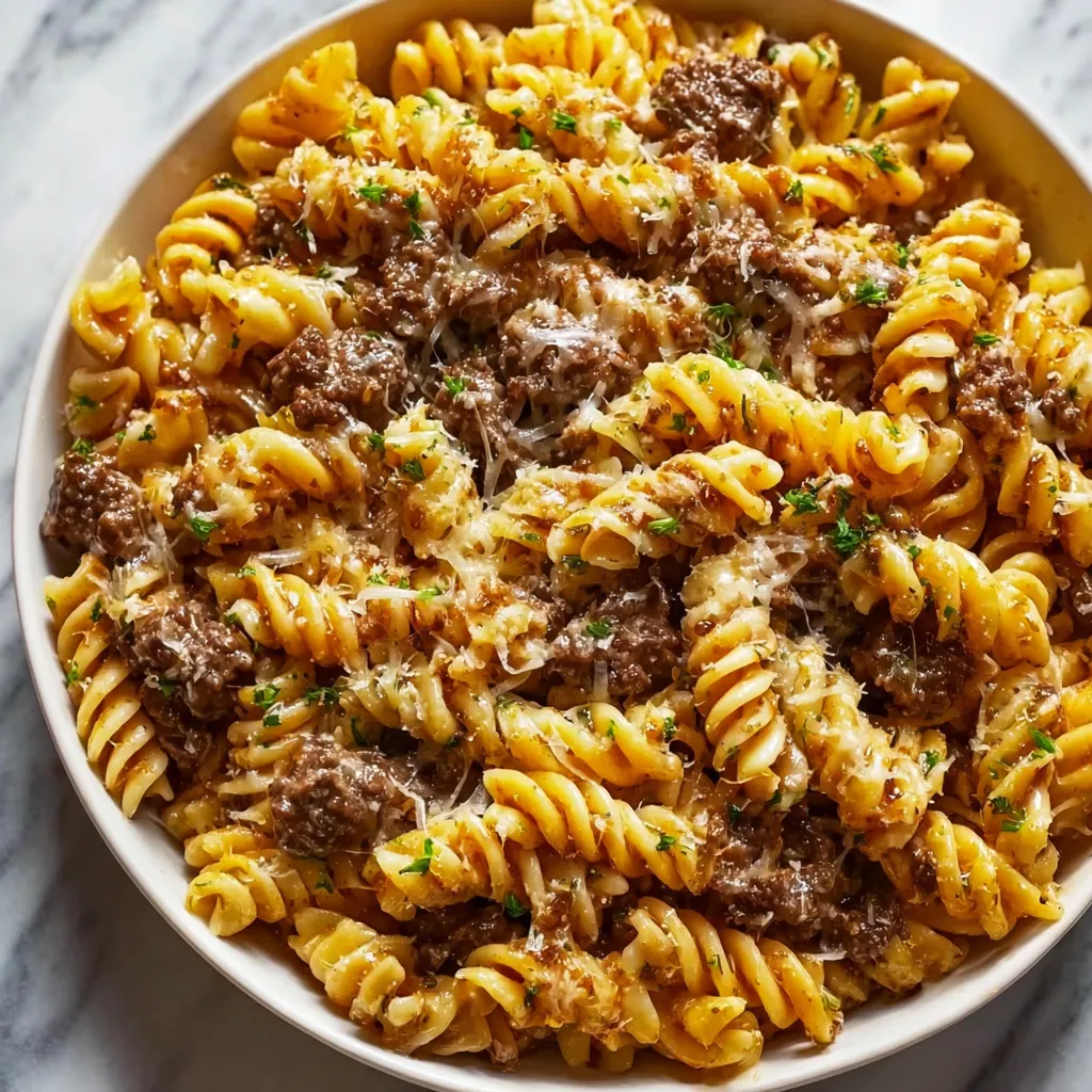 Ultimate Hearty Beef and Rotini Pasta with Rich Tomato Herb Sauce