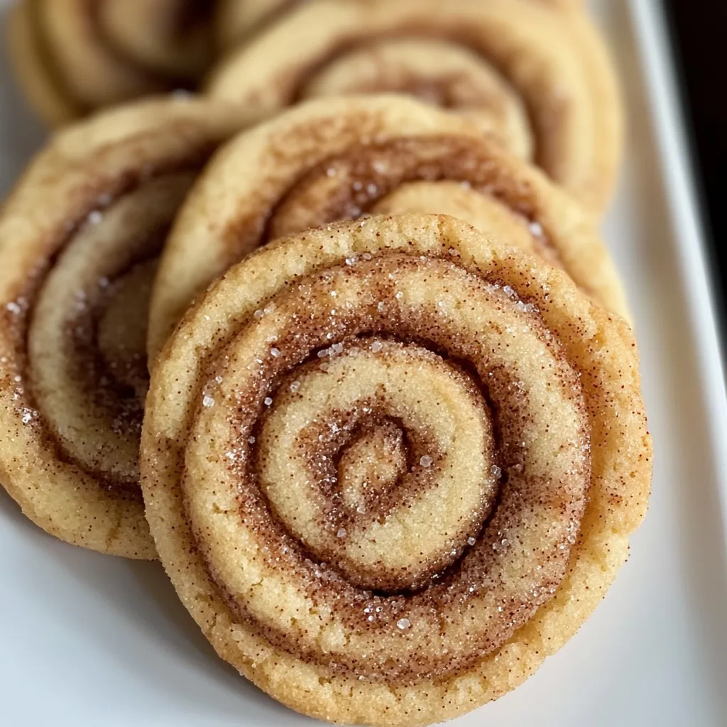 Soft and Chewy Cinnamon Roll Sugar Cookies with Sweet Glaze - secondary view