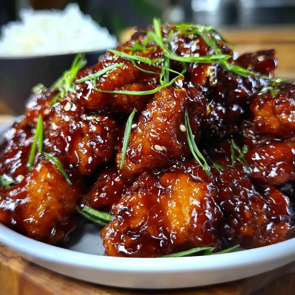 Ultimate Sticky Honey Chicken with Garlic Glaze and Tender Juicy Meat - main view