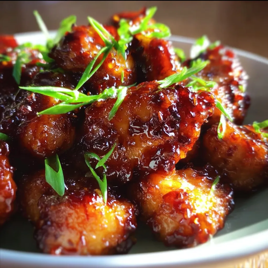 Ultimate Sticky Honey Chicken with Garlic Glaze and Tender Juicy Meat - tertiary view