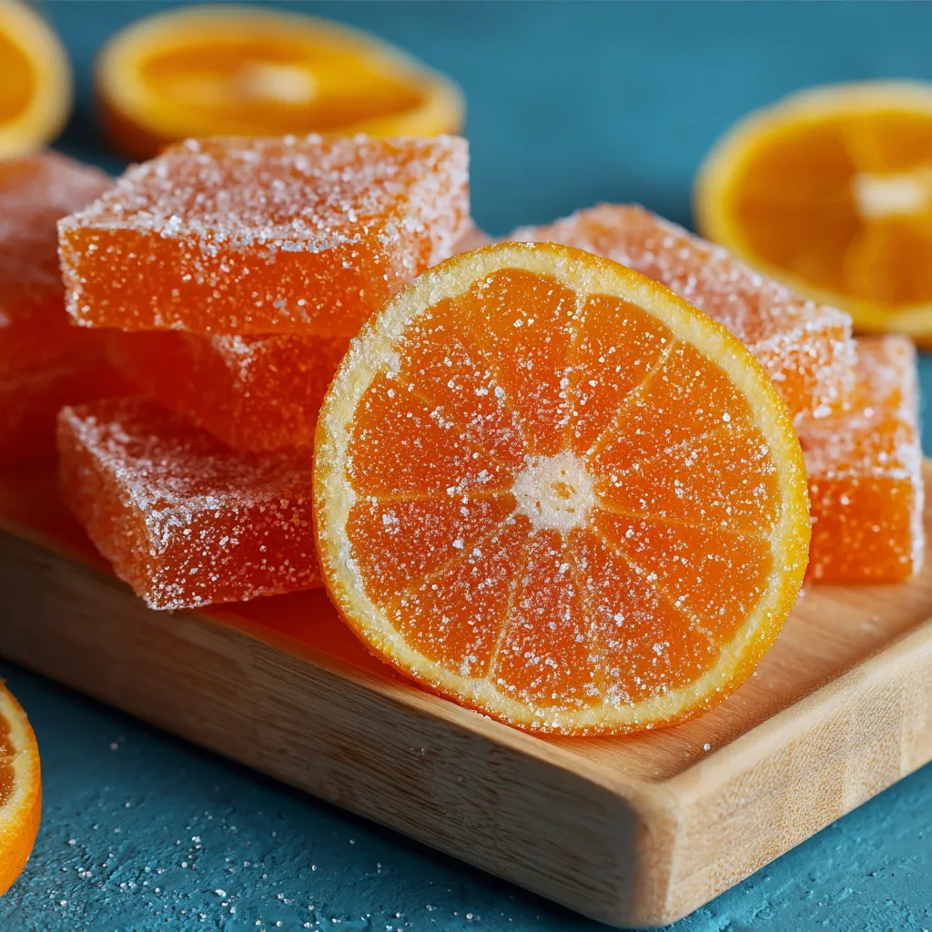 Traditional Old-Fashioned Orange Hard Candy with Natural Citrus Flavor - secondary view