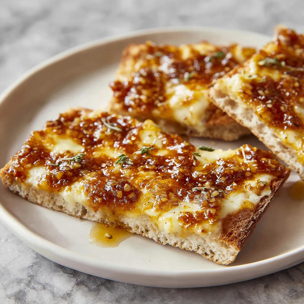 Crispy Golden Cheesy Garlic Butter Breadsticks with Melted Mozzarella and Fresh Herbs - secondary view