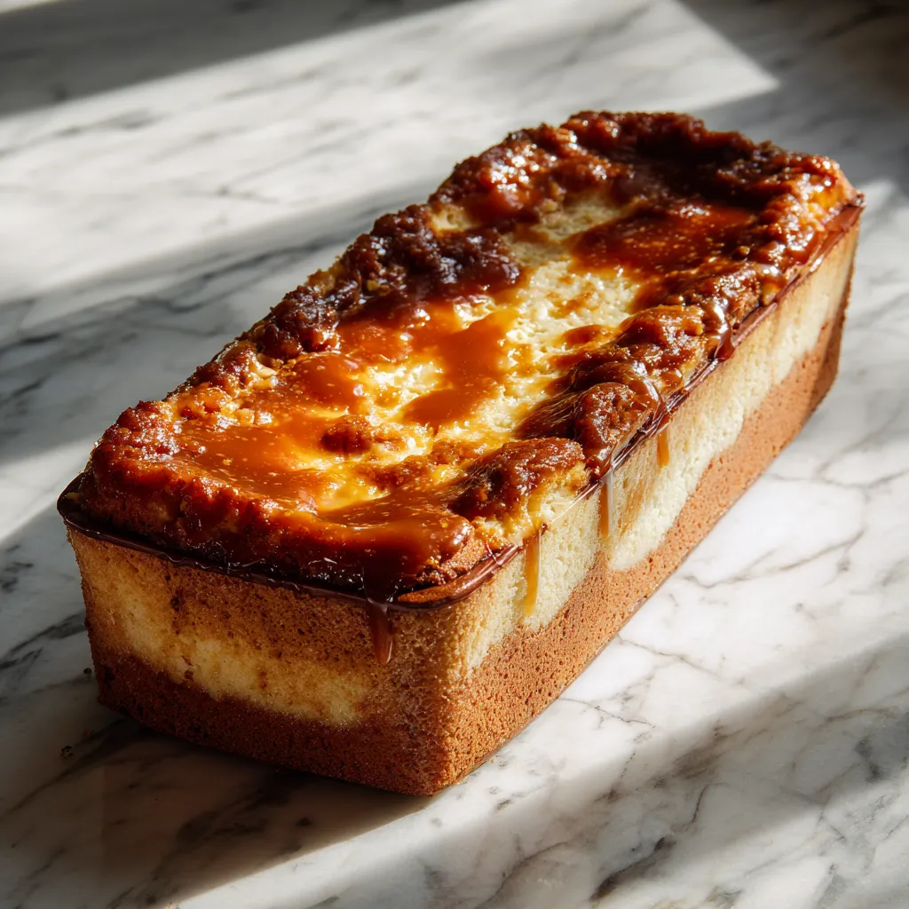 Authentic Basque Burnt Cheesecake with Caramelized Top and Creamy Custard Center - secondary view